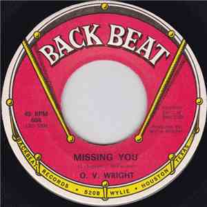 O.V. Wright - Missing You / This Hurt Is Real