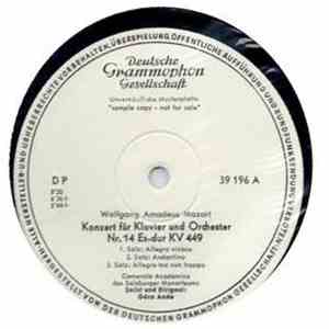 Wolfgang Amadeus Mozart, Camerata Academica Des Salzburger Mozarteums, Géza ...