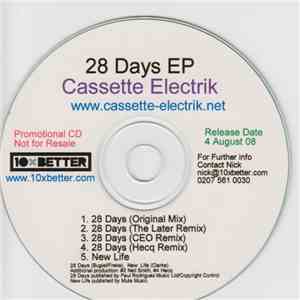 Cassette Electrik - 28 Days EP