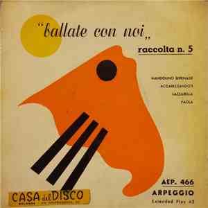 Alfredo Facci E Bruno Aragosti - Ballate Con Noi - Raccolta N. 5