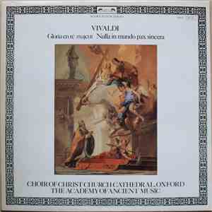 Vivaldi - Choir Of Christ Church Cathedral, Oxford, The Academy Of Ancient Music - Gloria In D Major • Nulla In Mundo Pax Sincera