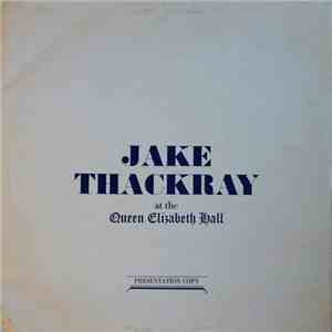 Jake Thackray - At The Queen Elizabeth Hall