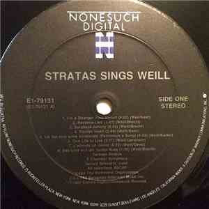 Stratas Sings Weill - Y Chamber Symphony, Gerard Schwarz - Stratas Sings Weill