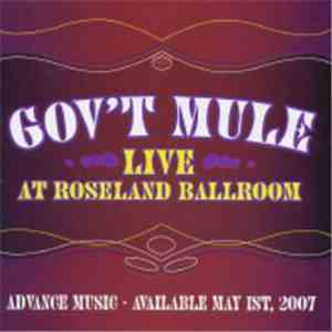 Gov't Mule - Live At Roseland Ballroom
