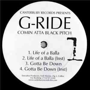 G-Ride - Comin Atta Black Pitch