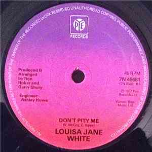 Louisa Jane White - Don't Stop / Don't Pity Me