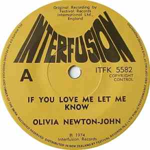 Olivia Newton-John - If You Love Me (Let Me Know)