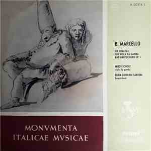 B. Marcello, Janos Scholz, Egida Giordani Sartori - Six Sonatas For Viola D ...