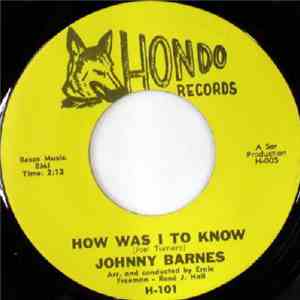 Johnny Barnes - Baby! Stop Shakin' Like That