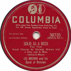 Les Brown And His Band Of Renown - Solid As A Rock