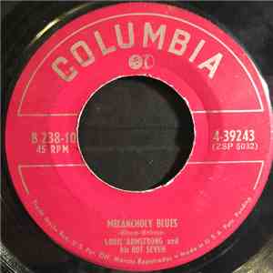 Louis Armstrong & His Hot Seven - Melancholy Blues