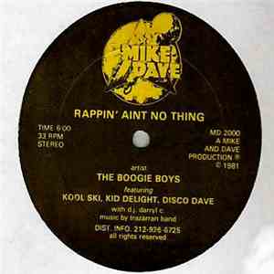 Boogie Boys, The - Rappin' Aint No Thing