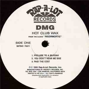 DMG - Hot Club Wax