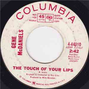 Gene McDaniels - Touch Of Your Lips / Sweet Lover No More