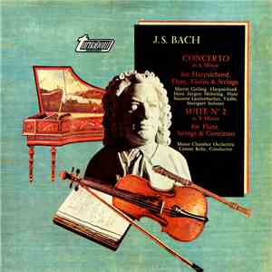 J.S Bach - Concerto In A Minor For Harpsichord, Flute, Violin & Strings / S ...
