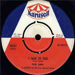 Paul Anka - I Talk To You