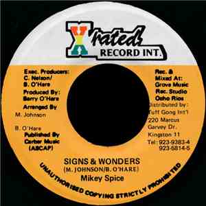 Mikey Spice - Signs & Wonders