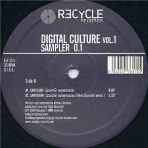 Various - Digital Culture Vol.1 - Sampler 0.1