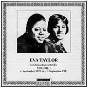 Eva Taylor - In Chronological Order Volume 1 (c. September 1922 to c. 5 Sep ...