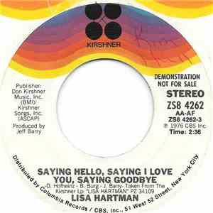 Lisa Hartman - Saying Hello, Saying I Love You, Saying Goodbye