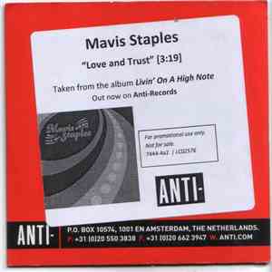 Mavis Staples - Love And Trust