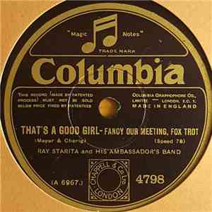 Fred Rich And His Hotel Astor Orchestra / Ray Starita And His Ambassadors - Chirp Chirp / Fancy Our Meeting