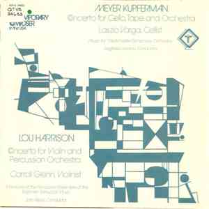 Meyer Kupferman / Lou Harrison - Concerto For Cello, Tape And Orchestra / C ...