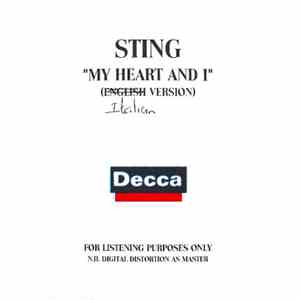 Sting - My Heart And I
