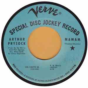 Arthur Prysock - Mamam / No Sun Today