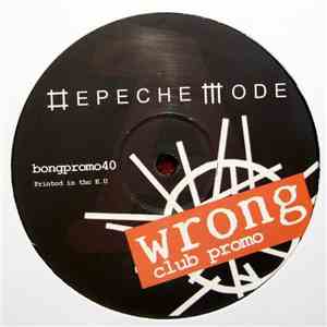 Depeche Mode - Wrong (Club Promo)