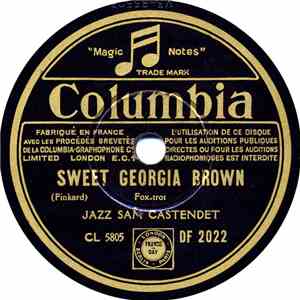 Jazz Sam Castendet - Sweet Georgia Brown / Bossu Doudou