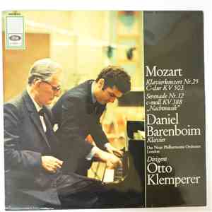 Mozart, Daniel Barenboim, Das Neue Philharmonia Orchester London, Otto Klem ...