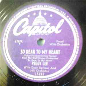 Peggy Lee - So Dear To My Heart / Love Your Spell Is Everywhere