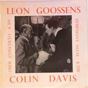 Wolfgang Amadeus Mozart, Leon Goossens, The Sinfonia Of London, Sir Colin D ...