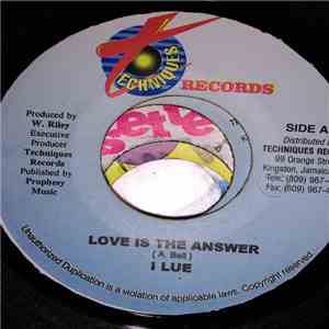 I Lue - Love Is The Aswer