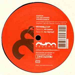 Quenum / Lee Van Dowski / Andrès Garcia - Invisible EP