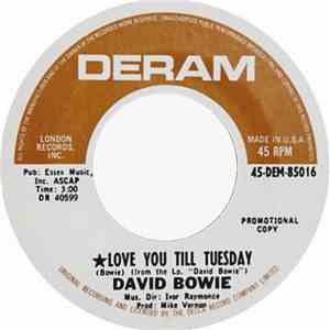 David Bowie - Love You Till Tuesday / Did You Ever Have A Dream
