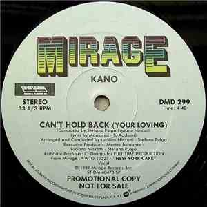 Kano - Can't Hold Back (Your Loving)