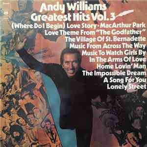 Andy Williams - Greatest Hits Vol. 3
