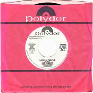 Joe Miller  - Lonely People