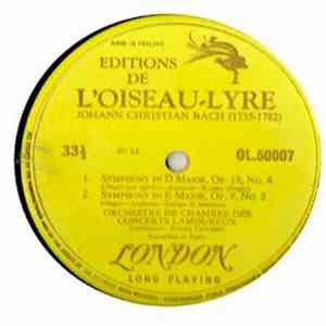 Johann Sebastian Bach, F. J. Haydn, Orchestre De Chambre Des Concerts Lamou ...