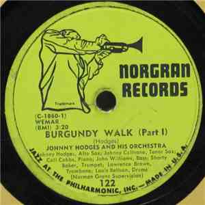 Johnny Hodges And His Orchestra - Burgundy Walk