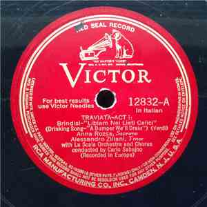 Verdi, Carlo Sabajno, La Scala Orchestra and Chorus, Anna Rozsa, Alessandro ...