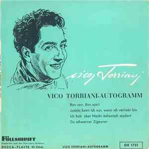 Vico Torriani - Vico Torriani-Autogramm