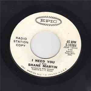 Shane Martin  - You're So Young / I Need You