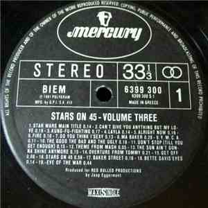 Stars On 45 - Stars On 45 VolumeThree