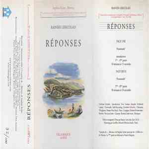 Stephan Eicher, Rainier Lericolais - Réponses