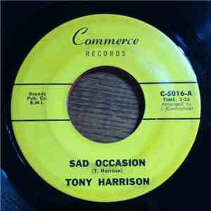 Tony Harrison - Sad Occasion