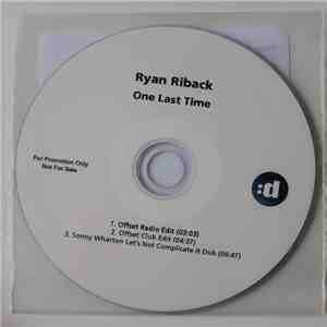 Ryan Riback - One Last Time