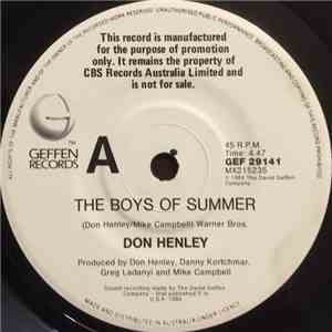 Don Henley - The Boys Of Summer